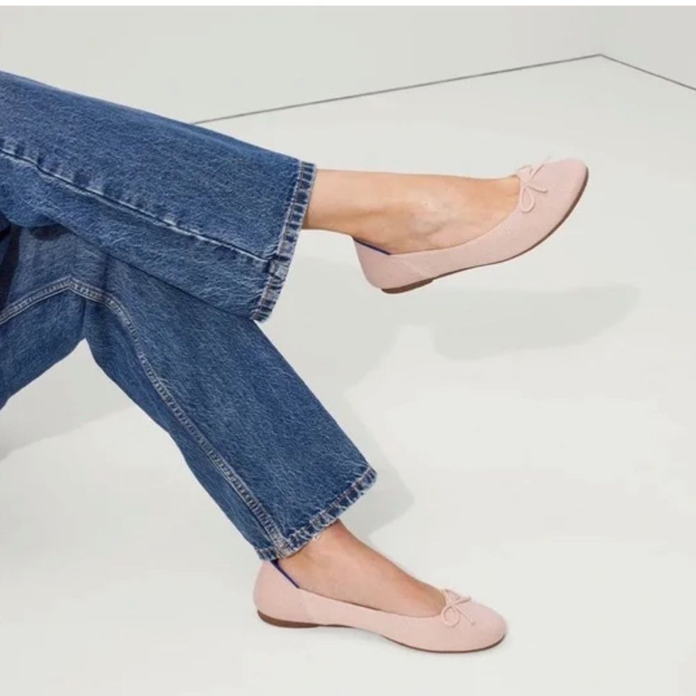Rothy's The Ballet Flats in Pastel Pink Ballerina